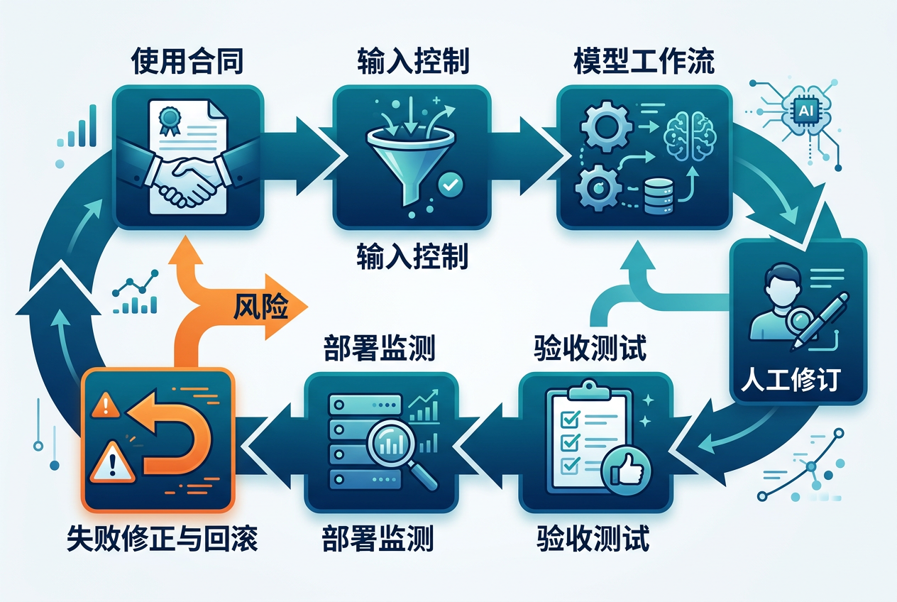 图 002：从使用合同到部署与回滚