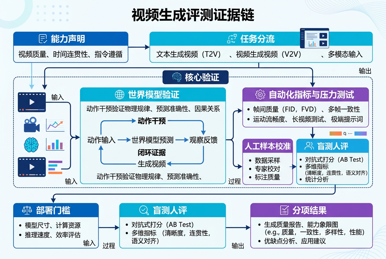 图 004：视频生成评测证据链