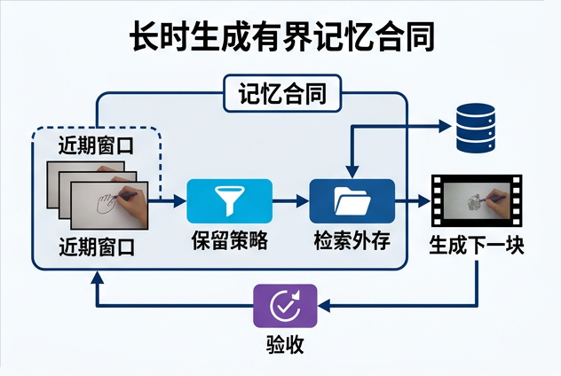 图 016：长时生成的有界记忆合同