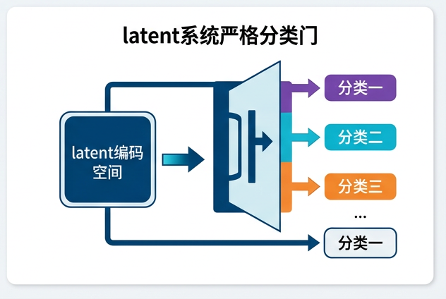 图 028：latent 系统的严格分类门