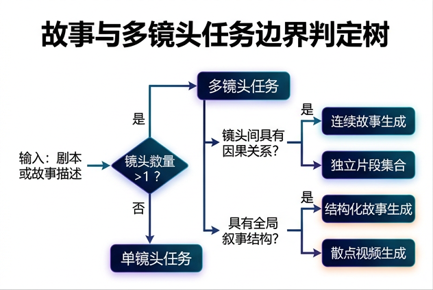 图 061：故事与多镜头任务边界判定树