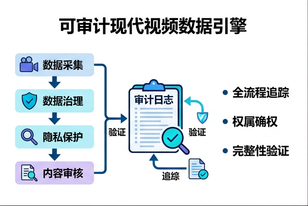 图 085：可审计的现代 Video Data Engine